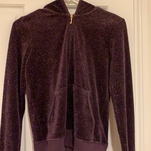 Juicy couture Valore jacket in purple size medium